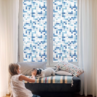 Colored window film stained glass Tile game