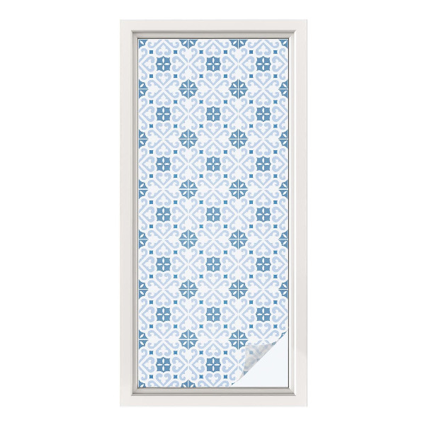 Patterned window film Tiled decorations