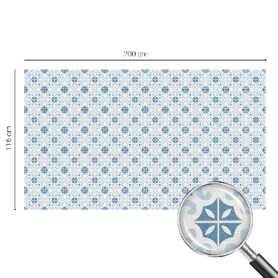 Patterned window film Tiled decorations