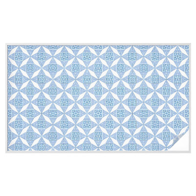 Opaque window film stained glass style Geometric mazes