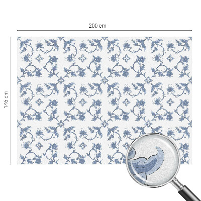 Colored window film stained glass Floral ornament