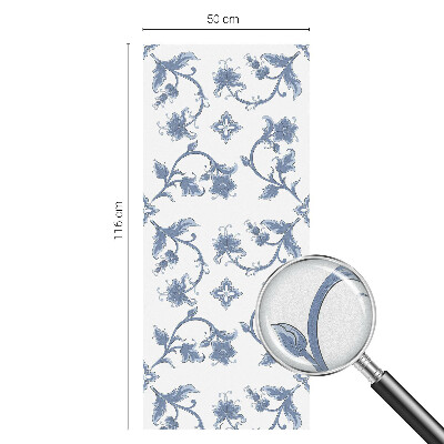 Colored window film stained glass Floral ornament