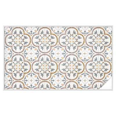 Opaque window film stained glass style Tiled ornaments