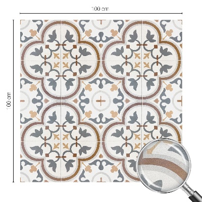 Opaque window film stained glass style Tiled ornaments