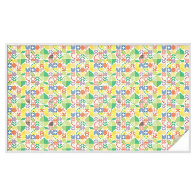 Patterned window film Colorful fruits