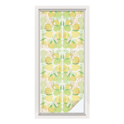 Privacy window film Fresh lemons