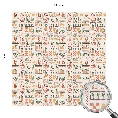 Patterned window film Folkloric patterns