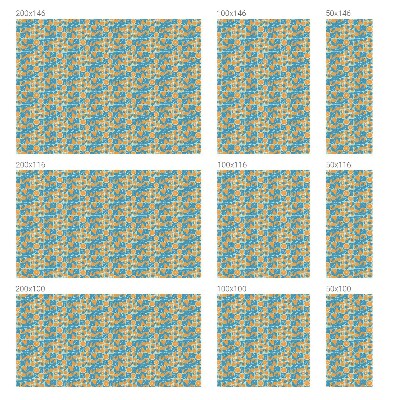 Frosted glass film stained glass effect Fishy citrus