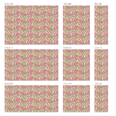 Colored window film stained glass Colorful zigzag