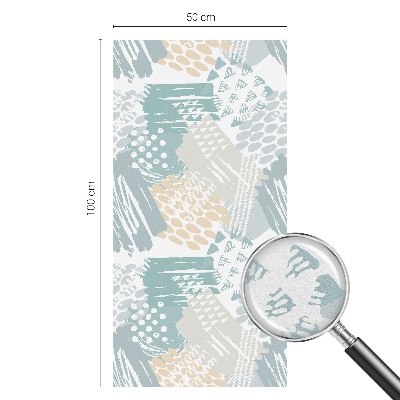 Privacy window film Abstract mosaic