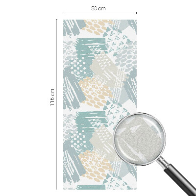 Privacy window film Abstract mosaic