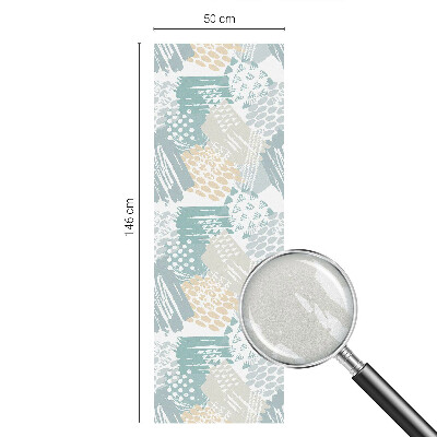 Privacy window film Abstract mosaic