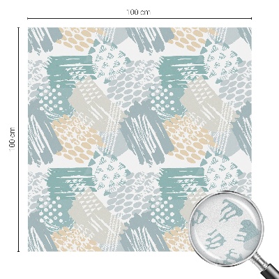 Privacy window film Abstract mosaic