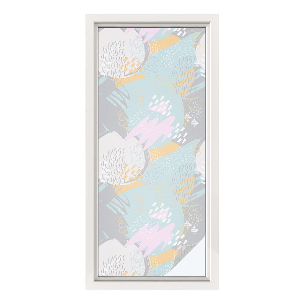 Privacy window film Abstract harmony