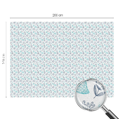 Frosted glass film stained glass effect Maritime harmony