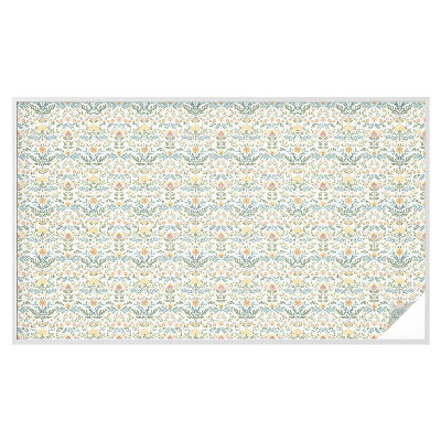 Patterned window film Floral symmetry