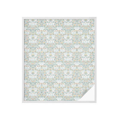 Privacy window film Deer flowers