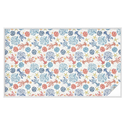 Patterned window film Crayfish corals