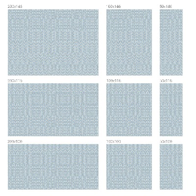 Frosted glass film stained glass effect Japanese waves