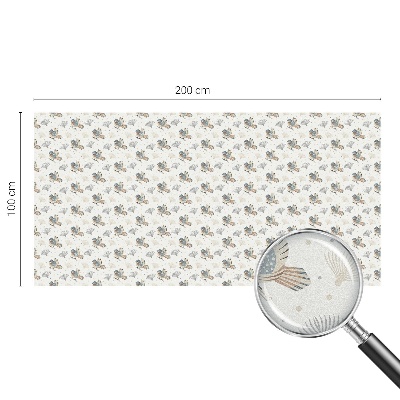 Privacy window film Birds pattern