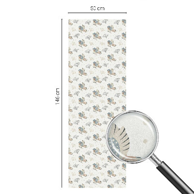 Privacy window film Birds pattern