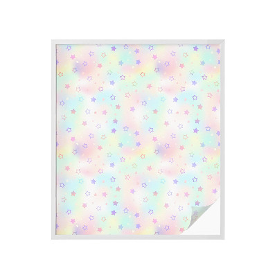 Patterned window film Rainbow patterns