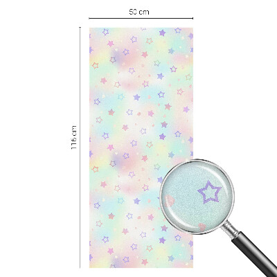 Patterned window film Rainbow patterns