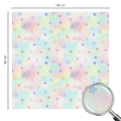 Patterned window film Rainbow patterns