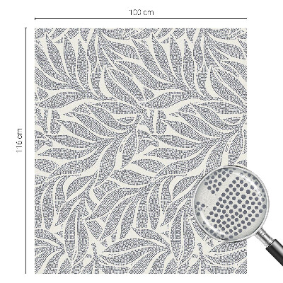 Colored window film stained glass Leaf drops