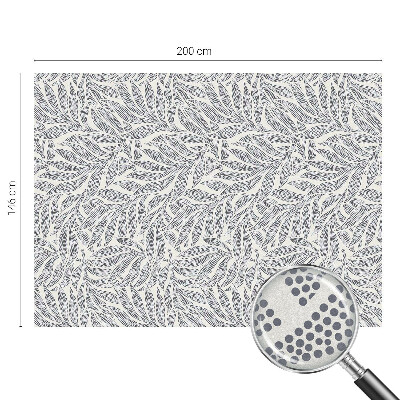 Colored window film stained glass Leaf drops