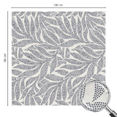 Colored window film stained glass Leaf drops