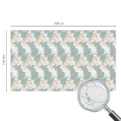 Patterned window film Delicate flowers