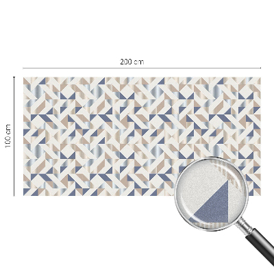 Privacy window film Geometric patterns