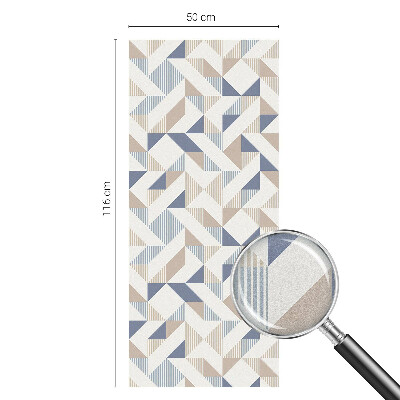 Privacy window film Geometric patterns