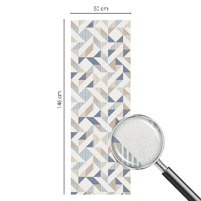 Privacy window film Geometric patterns