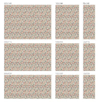 Privacy window film Floral pattern