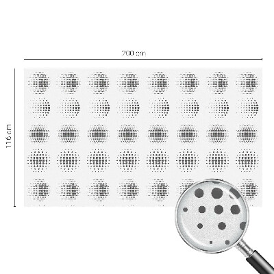 Patterned window film Dotted circles