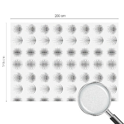 Patterned window film Dotted circles