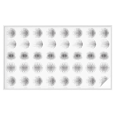 Patterned window film Dotted circles