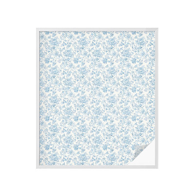 Colored window film stained glass Floral pattern