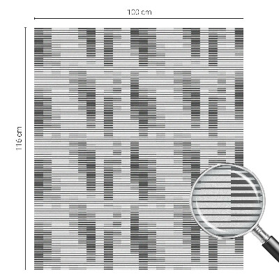 Patterned window film Graphic grid