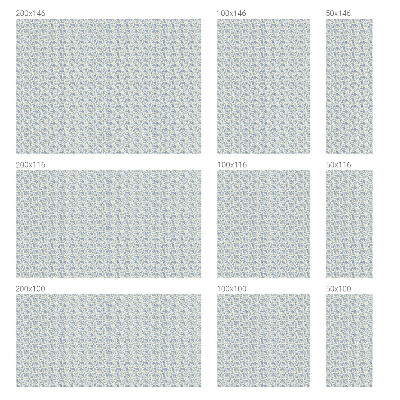 Opaque window film stained glass style Floral pattern