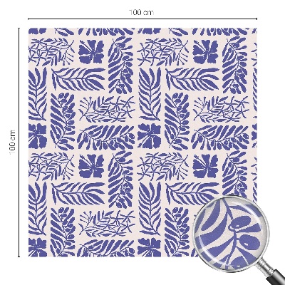 Colored window film stained glass Plant patterns