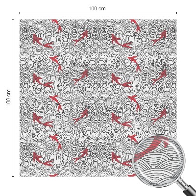 Frosted glass film stained glass effect Wavy pattern