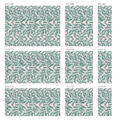 Patterned window film Green leaves