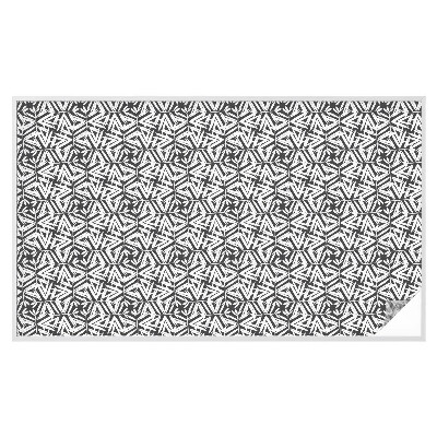 Colored window film stained glass Geometric leaves