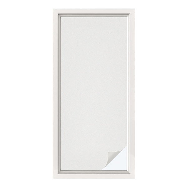 Colored window film stained glass Delicate grayish white