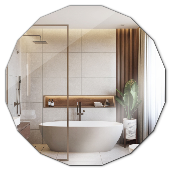 Polygonal mirror of original shape