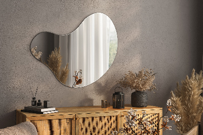 Asymmetrical mirror organic shape