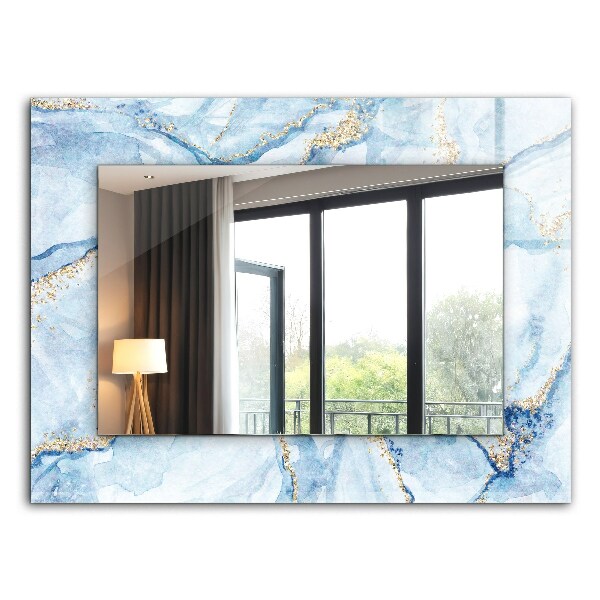 Wall mirror design Abstract marble pattern